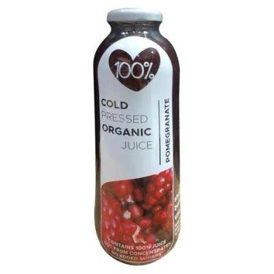 100% Cold Pressed Organic Pomegranate 414ml