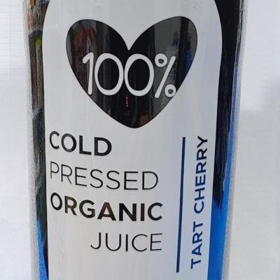 100% Cold Pressed Organic Tart Cherry 414ml